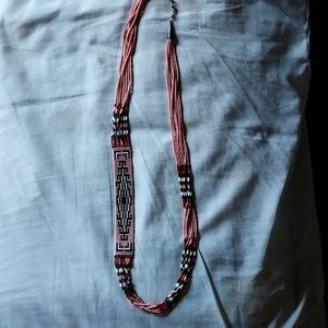 Native American beaded necklace